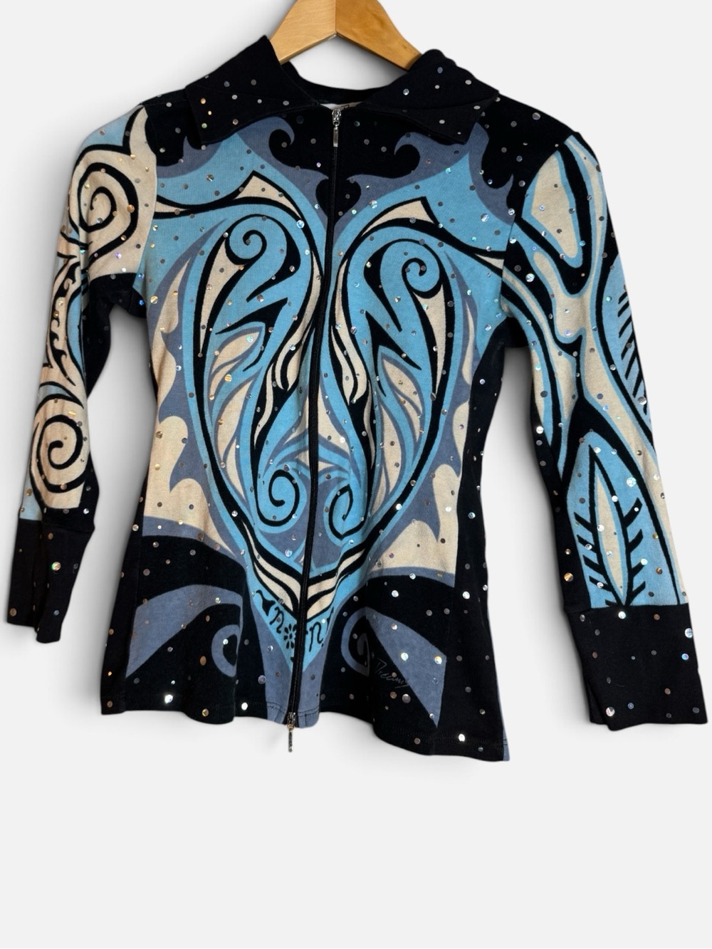 Palm Dreams Palm Desert Western Show Jacket Rhinestone Showmanship XS